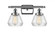 Fulton - 2 Light - 16 inch - Polished Chrome - Bath Vanity Light (3442|916-2W-PC-G172)