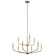 Madden 32 Inch 9 Light 2-Tier Chandelier in Champagne Bronze (10687|52720CPZ)