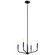 Chandelier/Semi Flush Mount 4Lt (10687|52716BK)