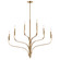 Livadia 36.25 Inch 6 Light Chandelier in Champagne Bronze (10687|52673CPZ)