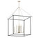 Eisley 50 Inch 8 Light 2 Tier Foyer Pendant in Polished Nickel and Black (10687|52629PN)