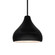 Small Droplet LED Pendant (254|CER-6560-CRB-MBLK-RIGID-LED1-700)