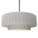 Large Tier Pleated 1-Light Pendant (254|CER-6555-BIS-NCKL-RIGID)