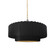 Medium Tier Pleated 1-Light Pendant (254|CER-6553-CBGD-NCKL-BEIG-TWST)