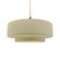 Large Tier LED Pendant (254|CER-6545-VAN-MBLK-BEIG-TWST-LED1-700)