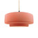 Large Tier 1-Light Pendant (254|CER-6545-BSH-MBLK-BEIG-TWST)