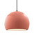Large Globe 1-Light Pendant (254|CER-6535-BSH-MBLK-BKCD)