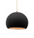 Medium Globe 1-Light Pendant (254|CER-6533-CBGD-ABRS-BEIG-TWST)