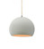 Small Globe 1-Light Pendant (254|CER-6530-MTGD-NCKL-BEIG-TWST)
