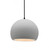 Small Globe 1-Light Pendant (254|CER-6530-BIS-MBLK-BKCD)