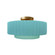 Medium Tier Pleated Semi-Flush (254|CER-6373-RFPL-BRSS)