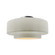 Large Tier Semi-Flush (254|CER-6365-CRK-NCKL)