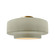 Large Tier Semi-Flush (254|CER-6365-CKC-BRSS)