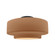 Large Tier Semi-Flush (254|CER-6365-ADOB-MBLK)