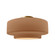 Large Tier Semi-Flush (254|CER-6365-ADOB-BRSS)