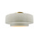 Medium Tier Semi-Flush (254|CER-6363-CRK-BRSS)