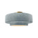 Medium Tier Semi-Flush (254|CER-6363-CONC-BRSS)
