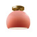Small Globe Semi-Flush (254|CER-6350-BSH-BRSS)