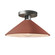 Large Spire Semi-Flush (254|CER-6345-RFPL-NCKL)