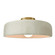 Large Spire Semi-Flush (254|CER-6345-CRK-BRSS)