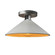 Flare Semi-Flush (254|CER-6330-MTGD-NCKL)