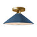 Flare Semi-Flush (254|CER-6330-MID-BRSS)