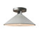 Flare Semi-Flush (254|CER-6330-MAT-NCKL)