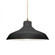 Medium Loft 1-Light Pendant (254|CER-6263-BLK-ABRS-BEIG-TWST)