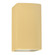 Large LED Rectangle - Open Top & Bottom (254|CER-0955-MYLW-LED2-2000)
