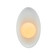 Oval Coupe Wall Sconce (254|CER-3045-WTWT)