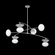 CEYLON Chandelier (86|451-57-VGL)