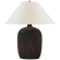 Portis 32'' Combed Round Table Lamp (279|CHA 8662BWT-L)
