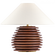 Crenelle 20'' Stacked Table Lamp (279|KW 3715BNO-L)