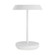 Tepa Short Accent Rechargeable Table Lamp (7355|SLTB53227W)