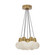 Mina Alabaster 7-Light Small Chandelier (7355|SLCH54322IHAB)