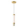 Travertine-Single Pendant (94|E11051-01TVGLD)