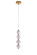 Jackie 4 Light LED Pendant in Satin Brass (20|59490-SB-LED)