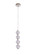 Jackie 4 Light LED Pendant in Polished Nickel (20|59490-PLN-LED)