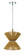 Serena 1 Light Pendant in Chrome/Walnut (20|58591-CHWAL)