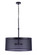 Mesh 4 Light Pendant in Flat Black (20|58994-FB)