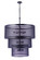 Mesh 12 Light Pendant in Flat Black (20|58992-FB)