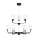 Emile Extra Large Chandelier (38|GLC1109EN3/MBK)