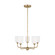 Emile Medium Chandelier (38|GLC1085EN3/SB)