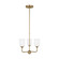 Emile Small Chandelier (38|GLC1073EN3/SB)