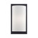 1 Light Black ADA Sconce with Hand Crafted Off-White Fabric Shade (108|50860-04)