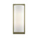 1 Light Antique Brass Large ADA Sconce with Hand Crafted Off-White Fabric Shade (108|50861-01)