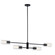 Linear Chandelier 4Lt (10687|52681BK)