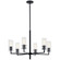 Chandelier 6Lt (10687|52679BK)