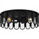 Vera 3-Light Matte Black Flush Mount (26|VEA1616MBK)
