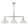 Orwell PW 3 Light Linear Pendant in Pewter with Dusky Blue shades (36|3306-LP PW-DB)